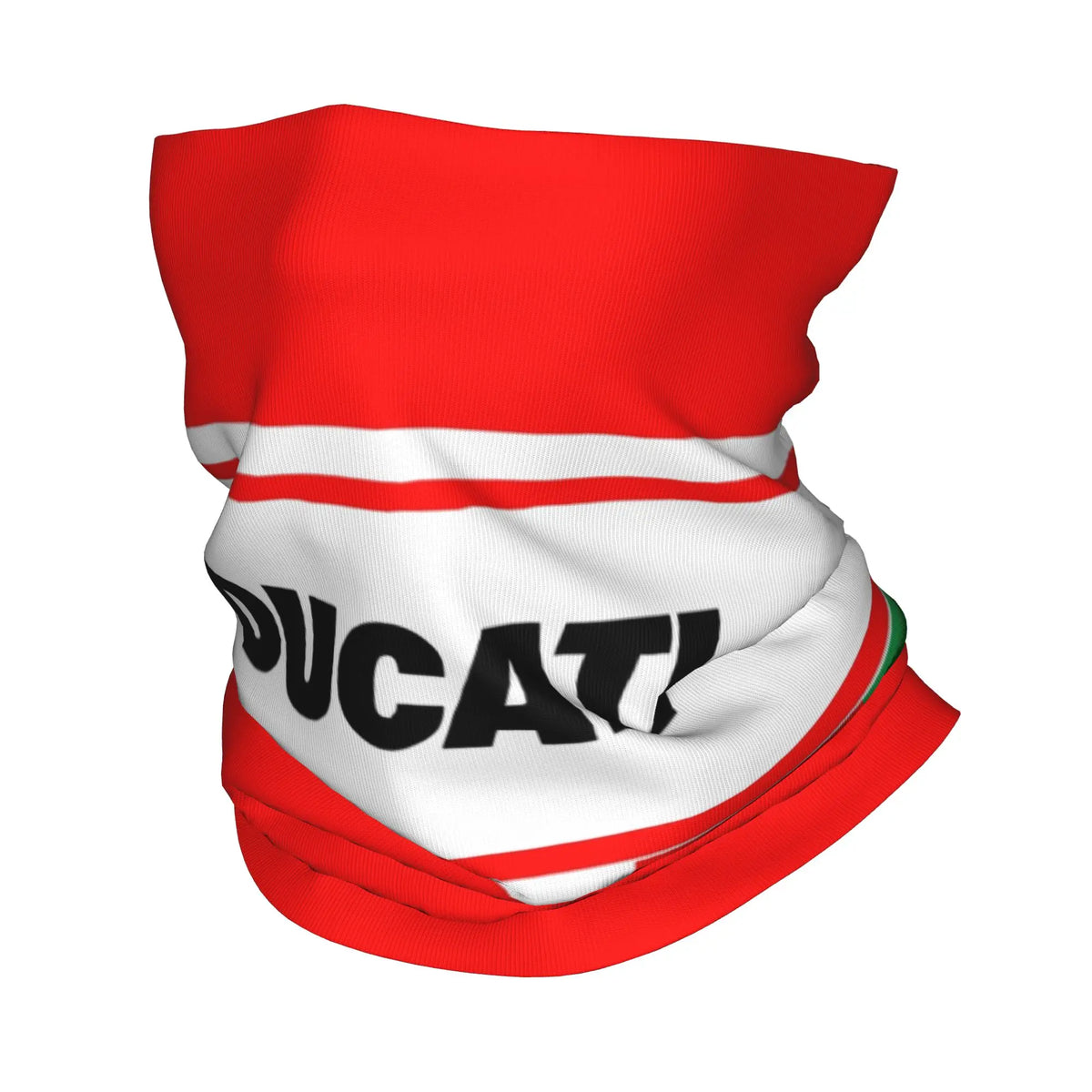Custom Ducatis Logo Bandana Neck Gaiter Windproof Face Scarf Cover Men Women Motorcycle Racing Sprot  Headwear Tube Balaclava