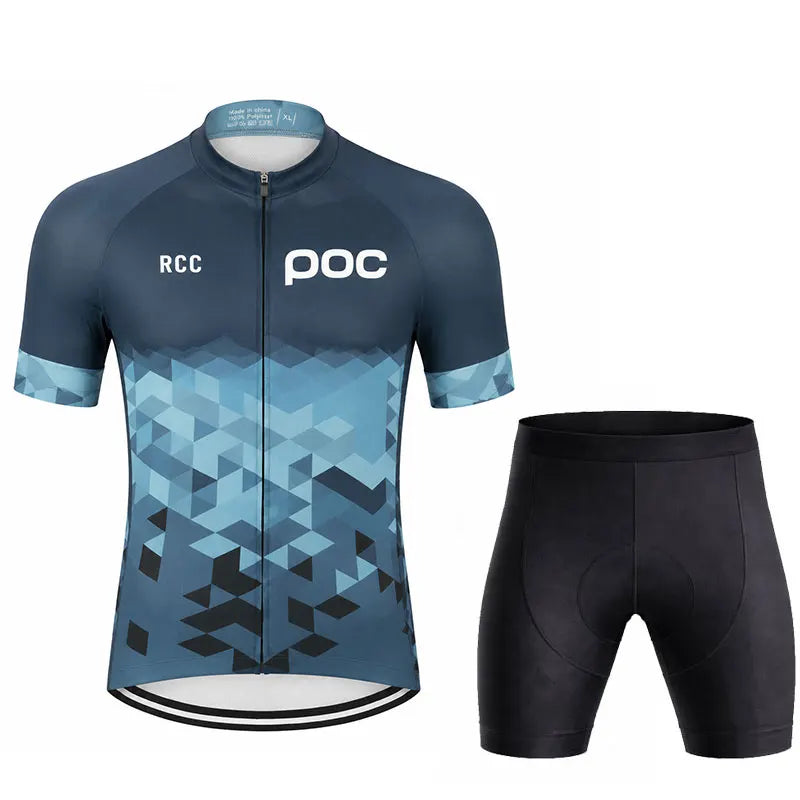 2025 Bike Shirts Summer Bicycle Clothing Men Road Bike Wear Racing Clothes Breathable Cycling Jersey Set Ropa Ciclismo Maillot