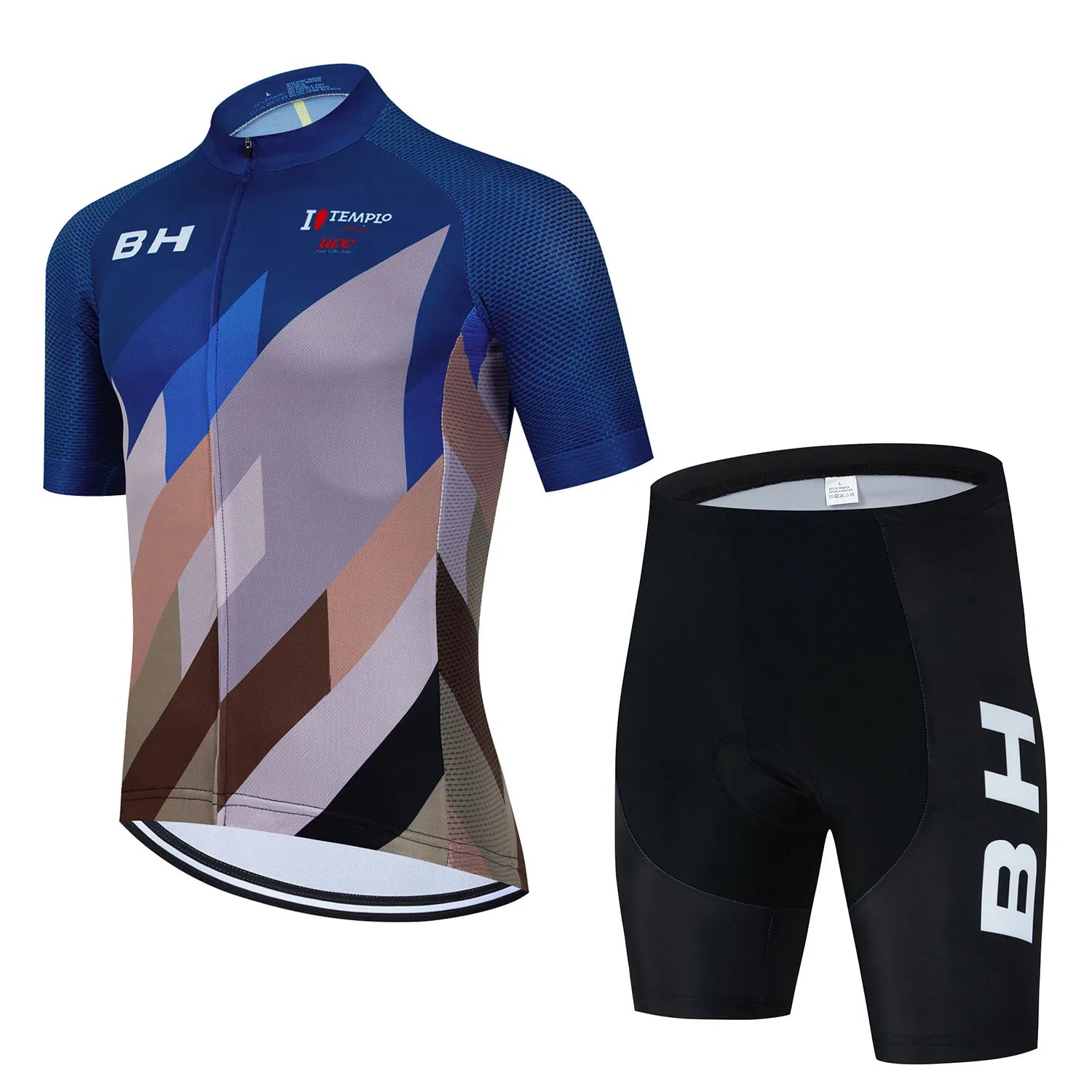 2023 New BH Team Bicycle Clothing Men's Summer Road Bike Wear Racing Clothes Quick Dry Cycling Jersey Set Ropa Ciclismo Maillot