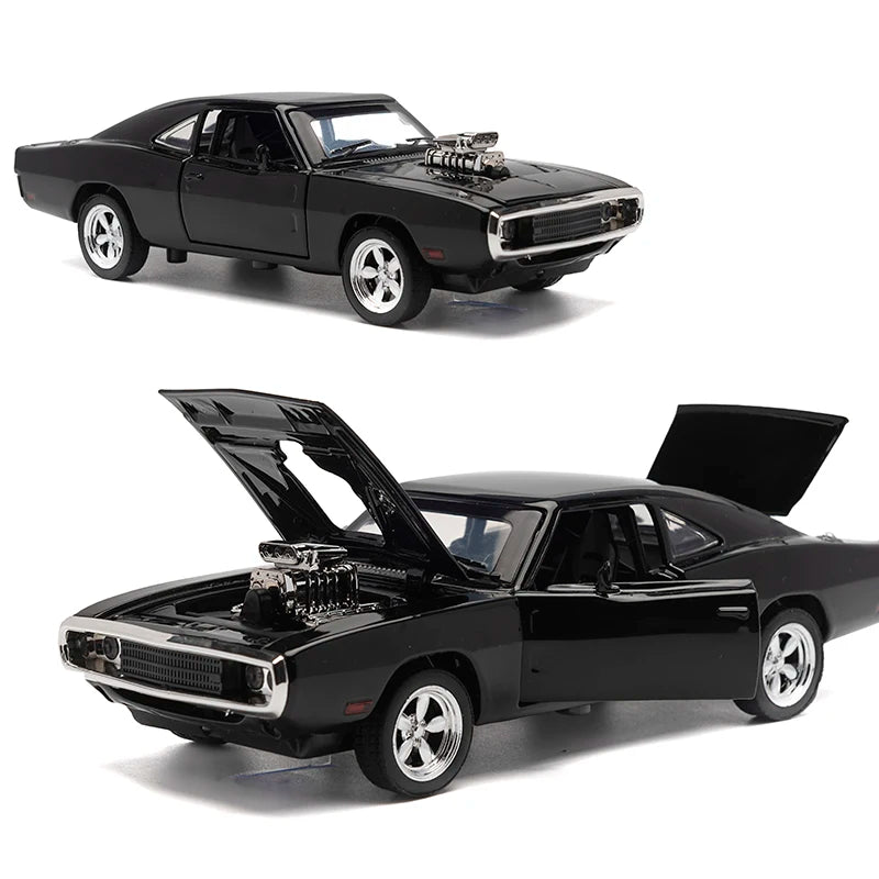 1:32 Fast Furious7 Simulation car of Model Alloy Toy car Dodge Charger muscle vehicle children Classic Metal Cars For Collection