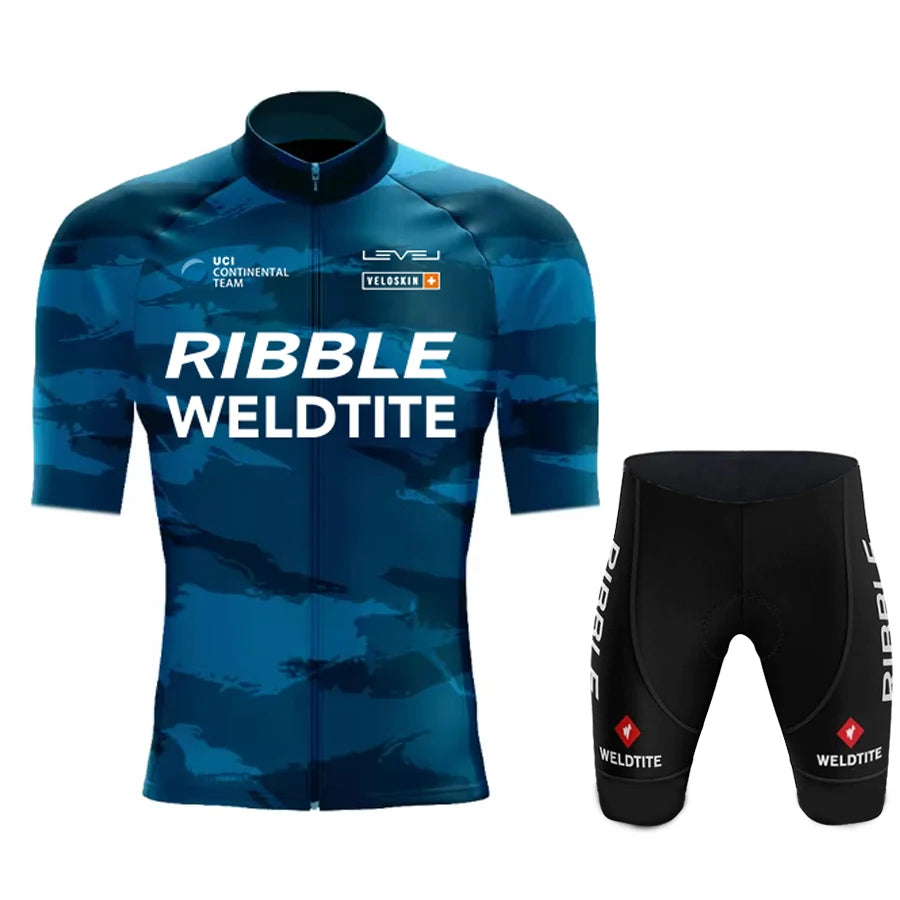 Cycling Clothes Men Pro Team Cycling Jersey Summer Short Sleeve MTB Bicycle Wear Cycling Clothings Bicycle Uniforme Maillot Set