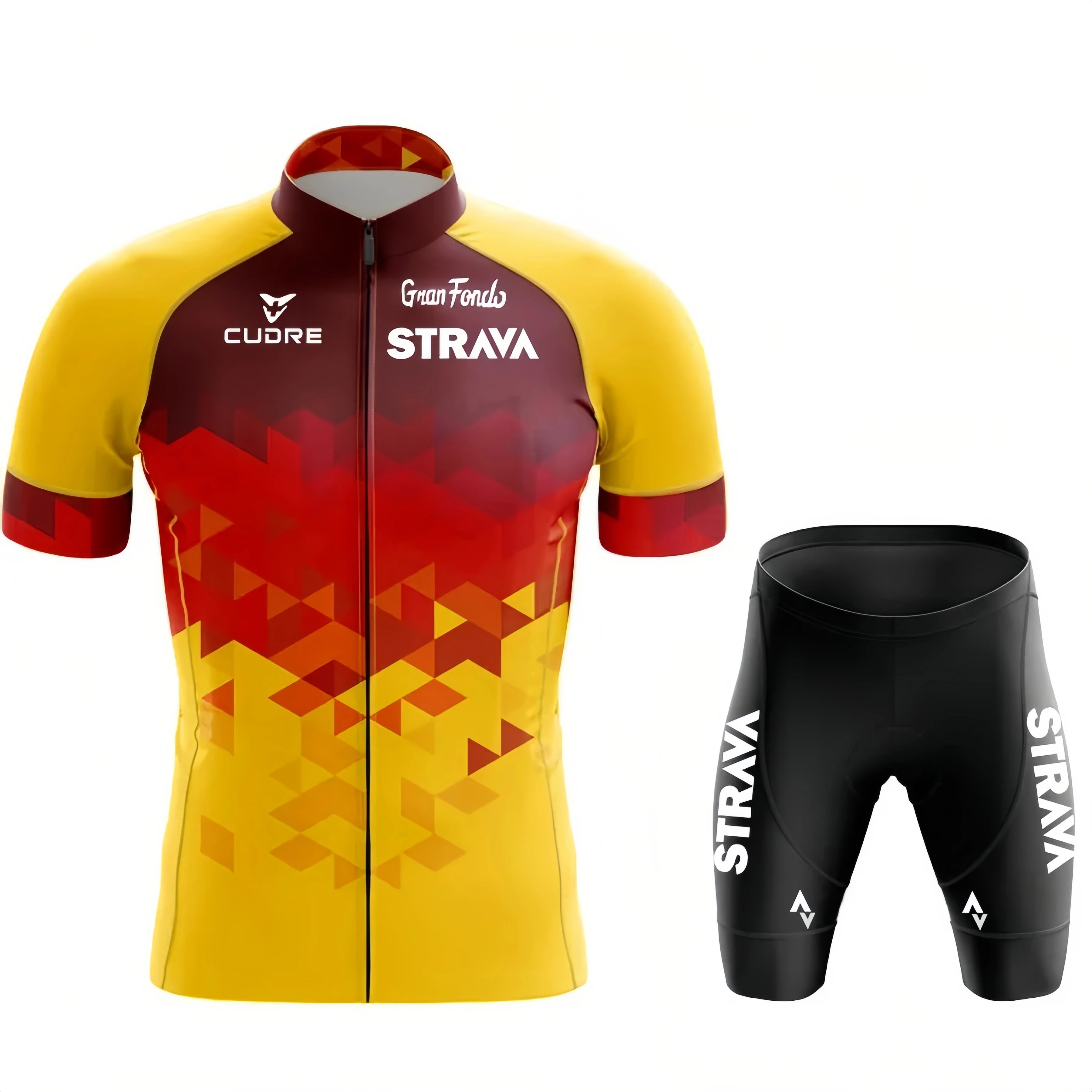STRAVA Cycling Clothes For Men Cycling Sets Mountain Bike Clothes Man Summer Cycling Suit Cycling Pants Cycling Shirt Equipment