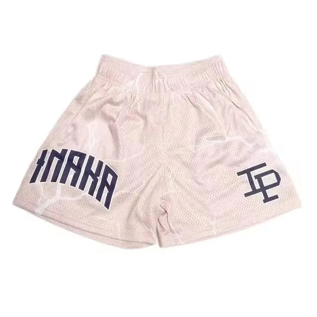 2026 NEW INAKA IP Men shorts Classic GYM Basketball Workout Mesh Shorts Summer casual shorts gym sports quick dry shorts men