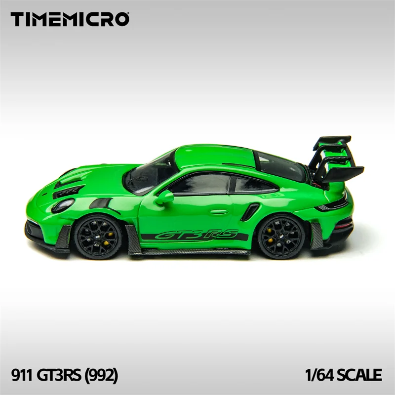Time Micro 1:64 992 GT3 RS Green Diecast Model Car