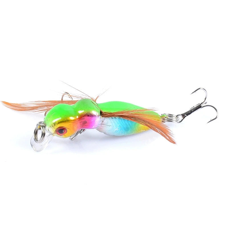 Flies Trout Single Dry Fly Fishing Lures Bait Ants Insects Mino Biomimetic Bait Microorganisms Submerged Hard Bait Fake Bait Fi