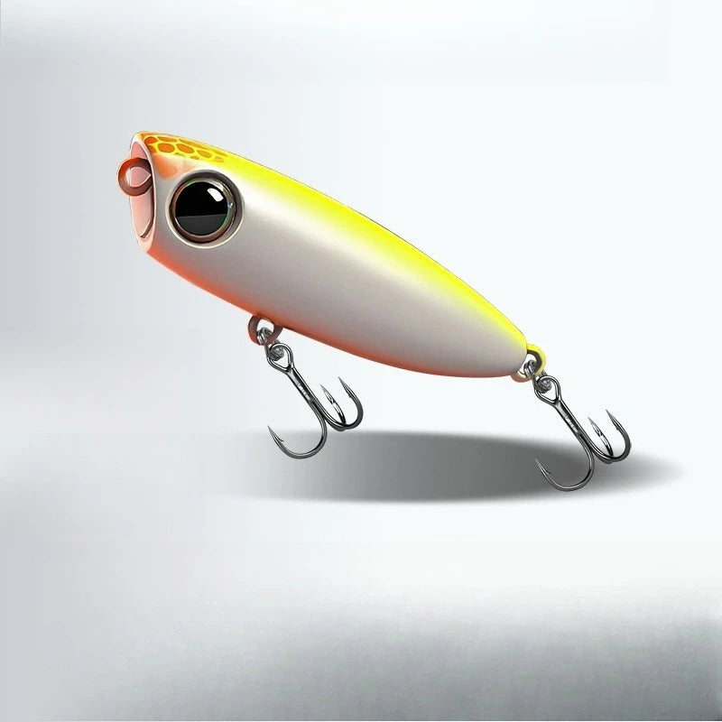 Lure fishin Bait Floating Bait Built Steel Ball Bait Swinging Long Throw Water Surface Wave Crawling Fishing for White Striped
